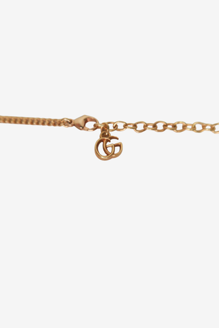 Gucci Double G Flower Necklace - Designer Necklaces at The Find Luxury Resale - Vancouver, Canada