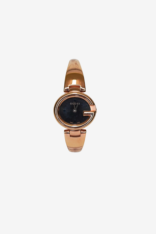 Gucci Rose Gold Plated Watch - Designer watch at The Find Luxury Resale - Vancouver, Canada