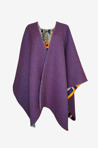 Hermes Silk Carre Cape