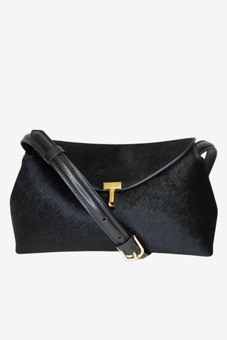 Toteme T-Lock Pony Hair Clutch
