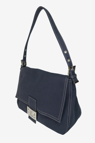 Fendi Denim Mamma Baguette Shoulder bag - Designer Handbags at The Find Luxury Resale - Vancouver, Canada
