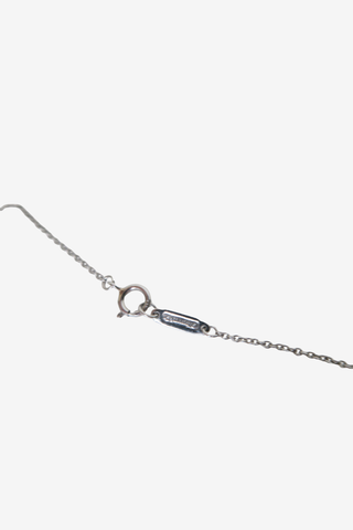 Tiffany Mini Cross Pendant Necklace - Designer Necklaces at The Find Luxury Resale - Vancouver, Canada