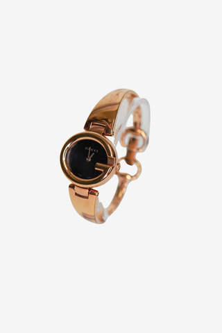 Gucci Rose Gold Plated Watch - Designer watch at The Find Luxury Resale - Vancouver, Canada