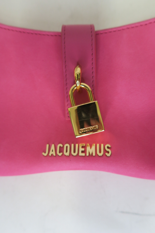 Jacquemus ‘Le Bisou Cadenas’ Shoulder Bag Pink - Designer Handbags at The Find Luxury Resale - Vancouver, Canada