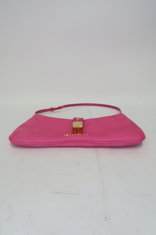 Jacquemus ‘Le Bisou Cadenas’ Shoulder Bag Pink - Designer Handbags at The Find Luxury Resale - Vancouver, Canada
