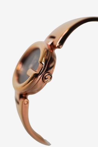 Gucci Rose Gold Plated Watch - Designer watch at The Find Luxury Resale - Vancouver, Canada