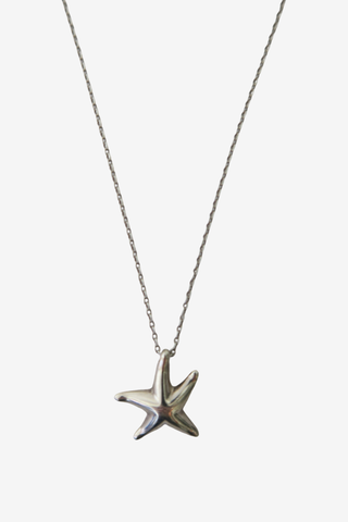 Tiffany&Co Starfish Pendant Necklace - Designer Necklace at The Find Luxury Resale - Vancouver, Canada