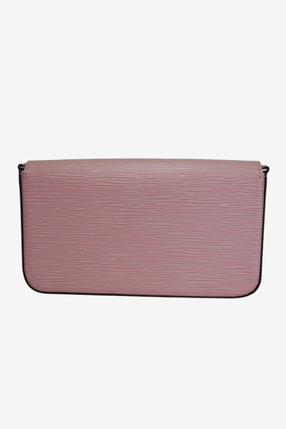 Louis Vuitton Pink Felicie Epi Leather Pochette - Designer Handbags at The Find Luxury Resale - Vancouver, Canada