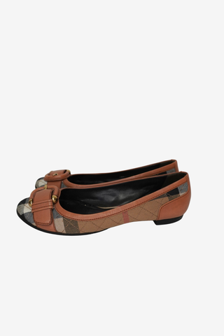 Burberry Ballet Flats sz 36.5