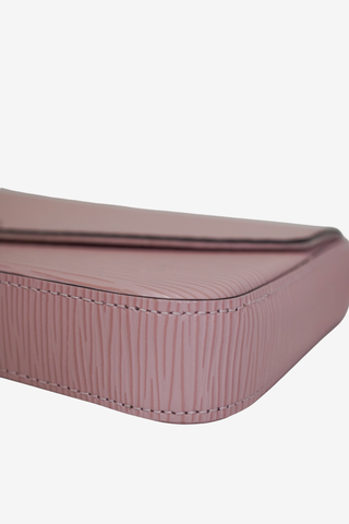 Louis Vuitton Pink Felicie Epi Leather Pochette - Designer Handbags at The Find Luxury Resale - Vancouver, Canada