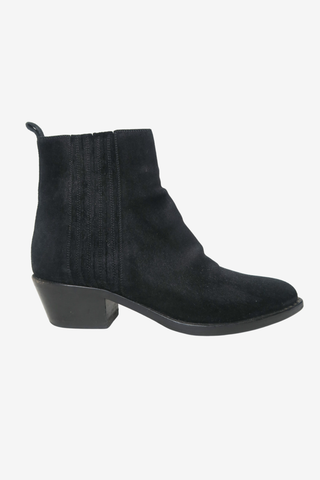 Sartore Suede Boots sz 36.5 - Designer Flats at The Find Luxury Resale - Vancouver, Canada
