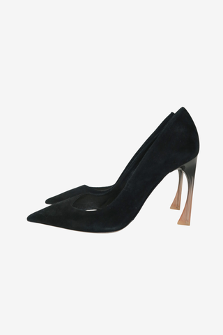 Christian Dior Suede Pumps sz 36.5 - Designer Pumps at The Find Luxury Resale - Vancouver, Canada
