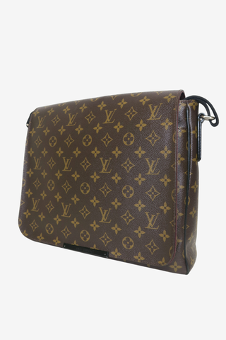 Louis Vuitton Monogram Macassar Messenger Bag MM - Designer Handbags at The Find Luxury Resale - Vancouver, Canada
