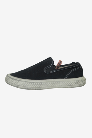 Acne Studios Distressed Slip On Sneakers sz 39 - Designer Sneakers at The Find Luxury Resale - Vancouver, Canada
