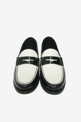Saint Laurent Leather Loafers sz 38 - Designer shoes at The Find Luxury Resale - Vancouver, Canada