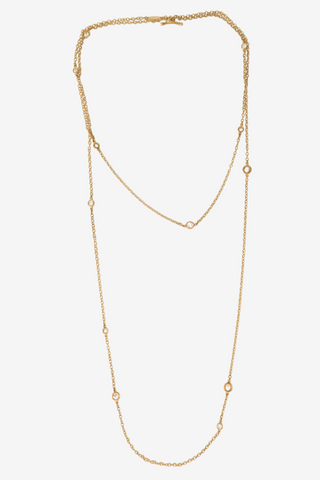 Tiffany & Co 18K Diamonds by the Yard Sprinkle Necklace - Designer Necklace at The Find Luxury Resale - Vancouver, Canada