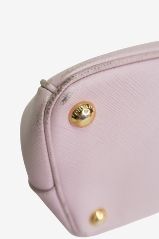 Prada Saffiano Leather Galleria Tote Pink - Designer Handbags at The Find Luxury Resale - Vancouver, Canada