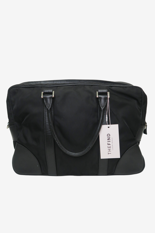 Prada Tessuto Nylon and Saffiano leather Briefcase - Designer handbag at The Find Luxury Resale - Vancouver, Canada