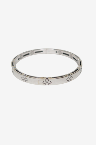 Roberto Coin 18K Love in Verona Narrow Hinged Bangle
