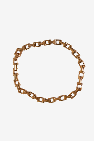 Tiffany & Co. 18k T Narrow Chain Link Bracelet
