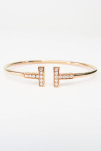 Tiffany & Co. 18K Diamond Wire Bracelet