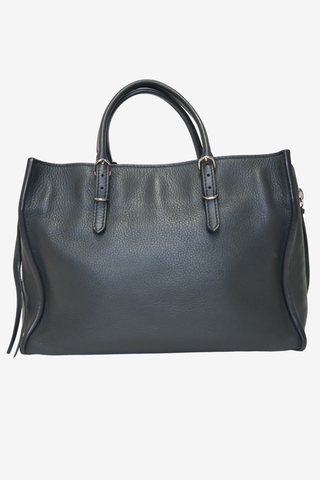 Balenciaga Papier Grey Leather Bag - Designer Handbags at The Find Luxury Resale - Vancouver, Canada