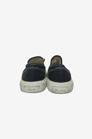 Acne Studios Distressed Slip On Sneakers sz 39 - Designer Sneakers at The Find Luxury Resale - Vancouver, Canada
