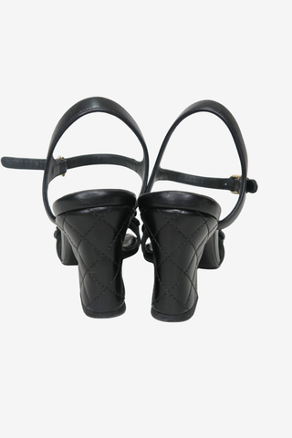 Chanel Camelia sandals sz 36