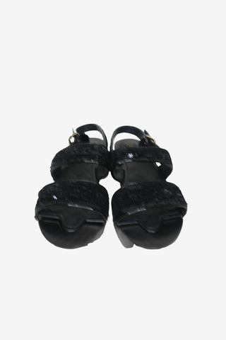 Chanel Sequin Sandals sz 38 - Designer sandals at The Find Luxury Resale - Vancouver, Canada