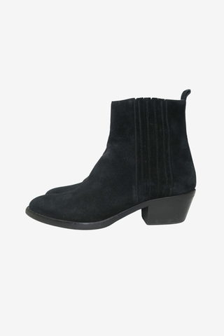 Sartore Suede Boots sz 36.5 - Designer Flats at The Find Luxury Resale - Vancouver, Canada