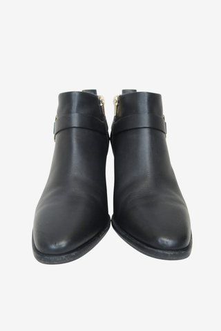 Roger Vivier Leather Ankle Boots sz 39