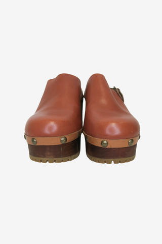 See By Chloé Leather Clogs Sz 39 - Designer Clogs at The Find Luxury Resale - Vancouver, Canada