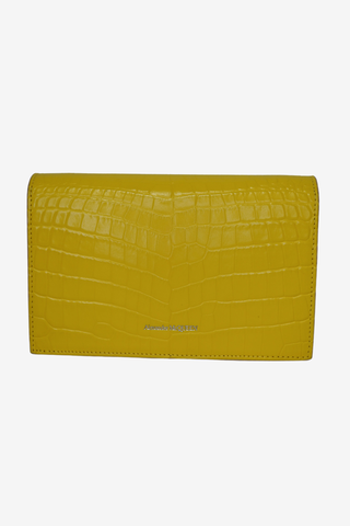 Alexander McQueen Clutch Yellow