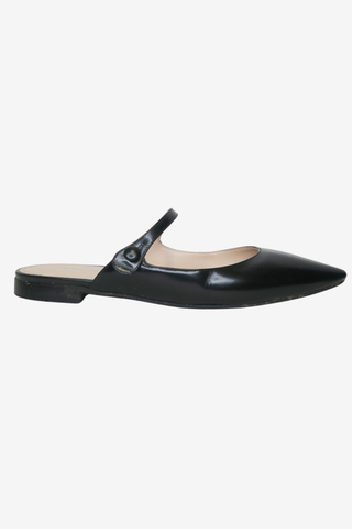 Prada Leather Mary Jane Mules sz 88 - Designer Flats at The Find Luxury Resale - Vancouver, Canada