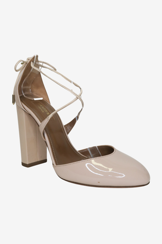 Aquazurra Patent Pumpssz 37.5 - Designer pumps at The Find Luxury Resale - Vancouver, Canada