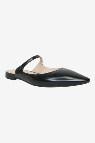 Prada Leather Mary Jane Mules sz 88 - Designer Flats at The Find Luxury Resale - Vancouver, Canada