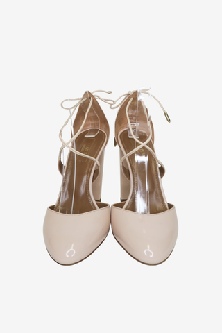 Aquazurra Patent Pumpssz 37.5 - Designer pumps at The Find Luxury Resale - Vancouver, Canada