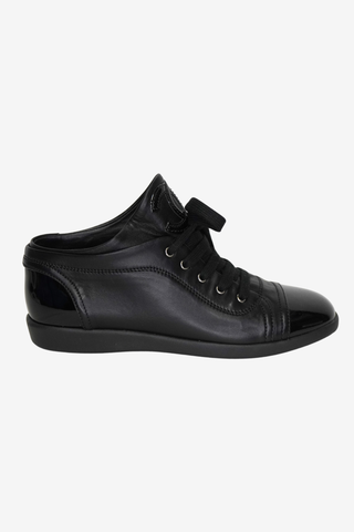 Chanel Leather Sneakers sz 36