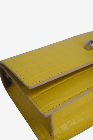 Alexander McQueen Clutch Yellow