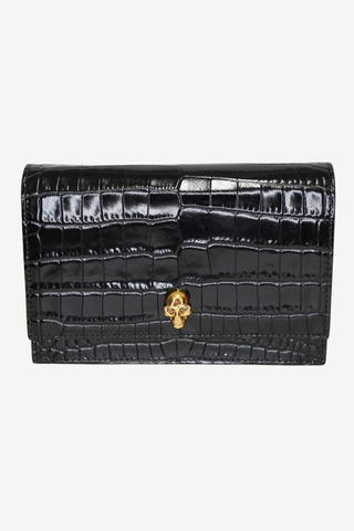 Alexander McQueen Black Clutch