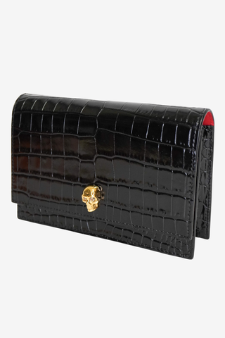 Alexander McQueen Black Clutch