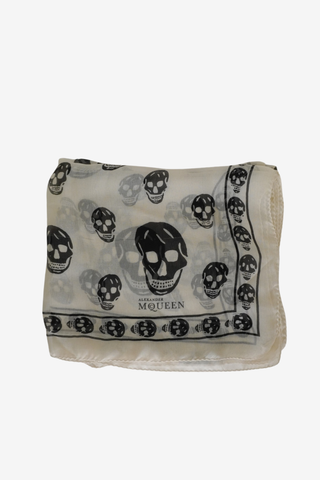 Alexander McQueen Silk Scarf - Designer scarf at The Find Luxury Resale - Vancouver, Canada