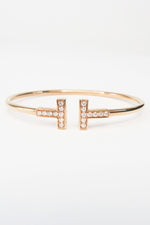 Tiffany & Co. 18K Diamond Wire Bracelet