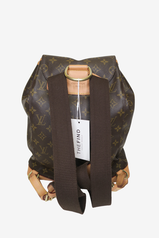 Louis Vuitton Monogram Montsouris Backpack - Designer backpack at The Find Luxury Resale - Vancouver, Canada