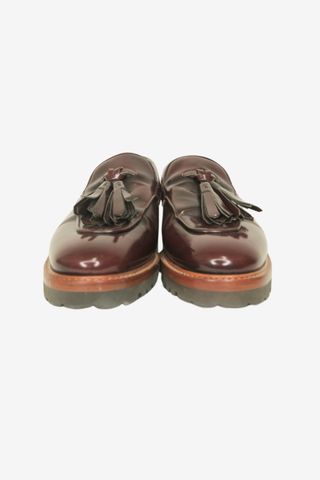 Max Mara Leather Loafer sz 35 - Designer Loafers at The Find Luxury Resale - Vancouver, Canada