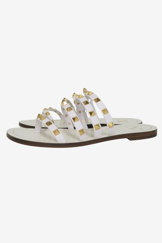 Valentino Rockstud Sandals sz 38 - Designer pumps at The Find Luxury Resale - Vancouver, Canada