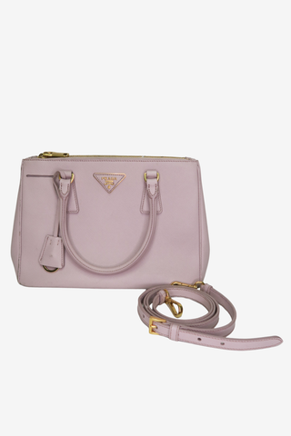 Prada Saffiano Leather Galleria Tote Pink - Designer Handbags at The Find Luxury Resale - Vancouver, Canada