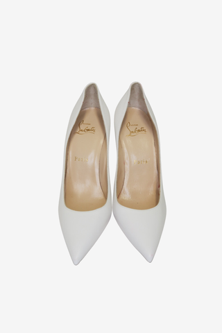 Christian Louboutin White Pumps sz 36 - Designer shoes at The Find Luxury Resale - Vancouver, Canada