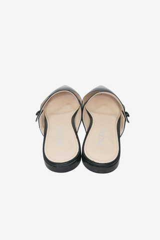 Prada Leather Mary Jane Mules sz 88 - Designer Flats at The Find Luxury Resale - Vancouver, Canada