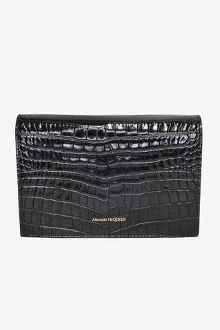 Alexander McQueen Black Clutch